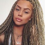 Golden Blond Box Braids