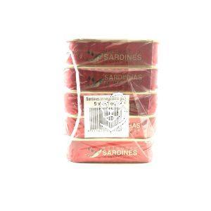 Safi Sardines in Vegetable Oil - 5 Packs