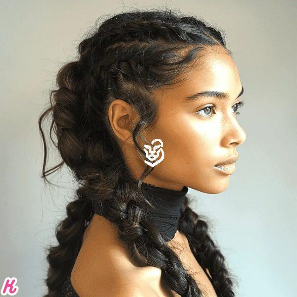 Bohemian Fishtail Braids