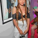 Goddess Braids With a Zigzag Part