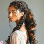 Inverted Boho Braids