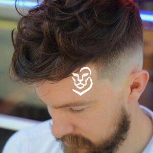 Long Textured Wavy Hair On Top With Short Sides