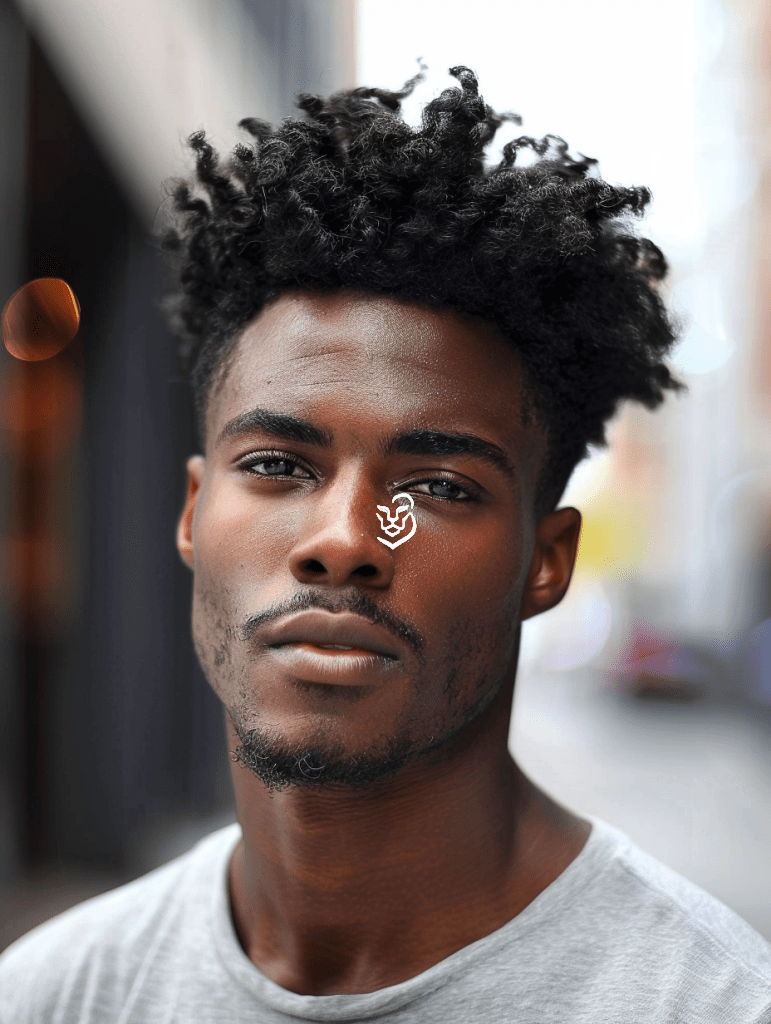 Medium Length Curly Pompadour