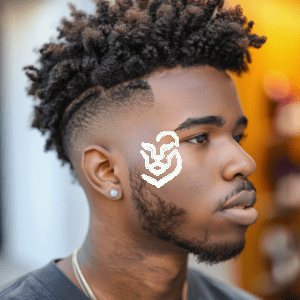 Medium-Length Taper Fade with Soft Curls