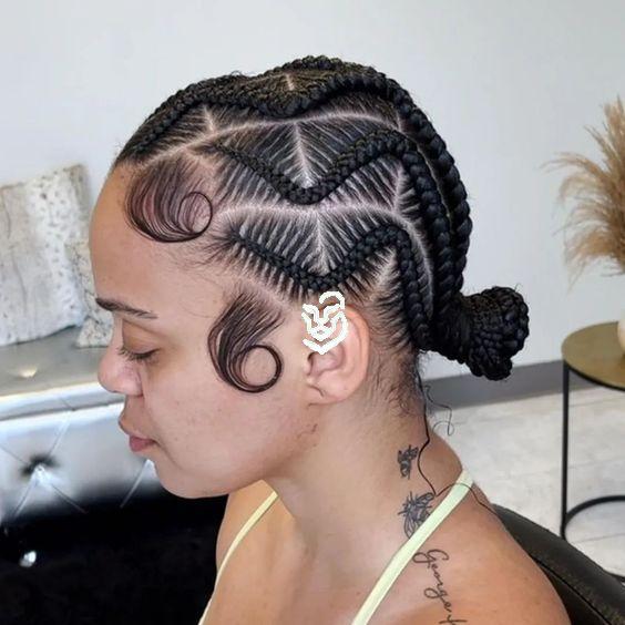 Feed In Cornrows