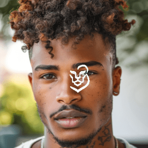 Short Wavy Curls with Color