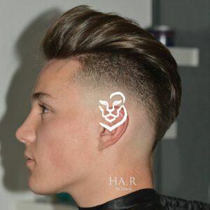 Undercut Haircut Meets Pompadour With A Bald Fade