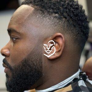 Black Men’s Undercut Sponge Curls