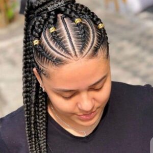 Simple nice cornrows