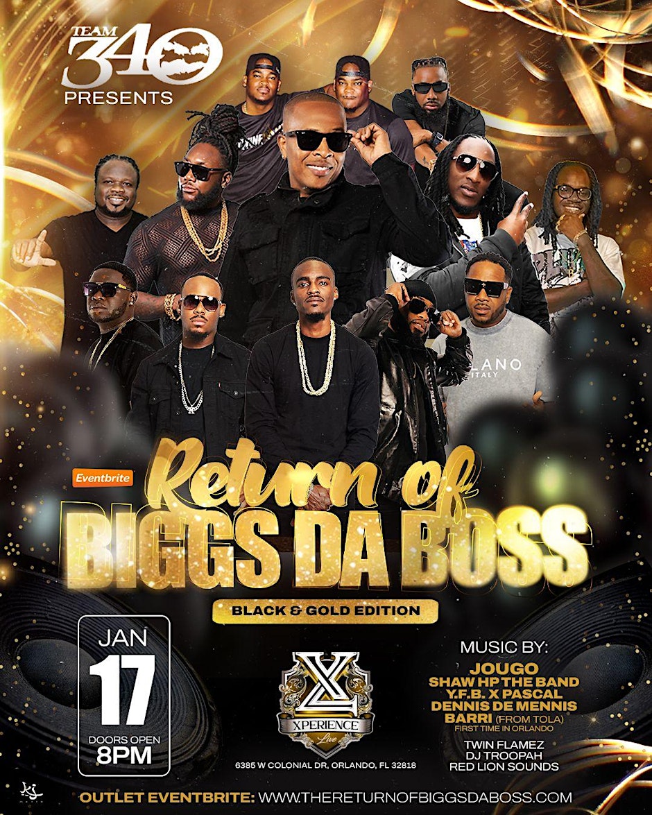 The Return Of Biggs Da Boss Black & Gold Edition