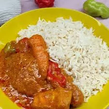 Domoda Rice (Mafe or groundnut stew Rice)