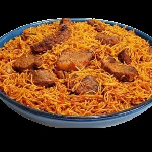 Groundfish with spaghetti