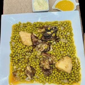 Little Peas(Petit poids) with Lamb