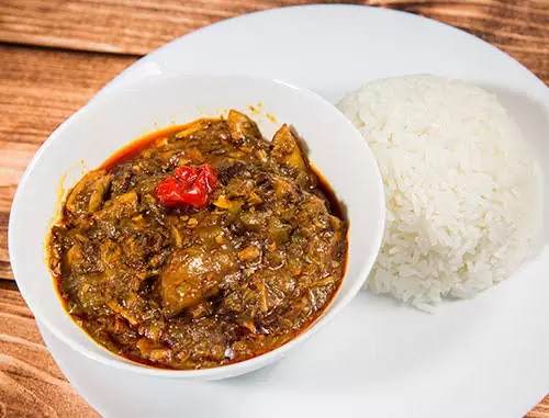Super Kanja (Gambia Okra Stew)