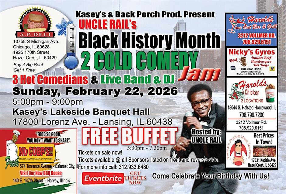 Black History Month 2 Cold Comedy Jam