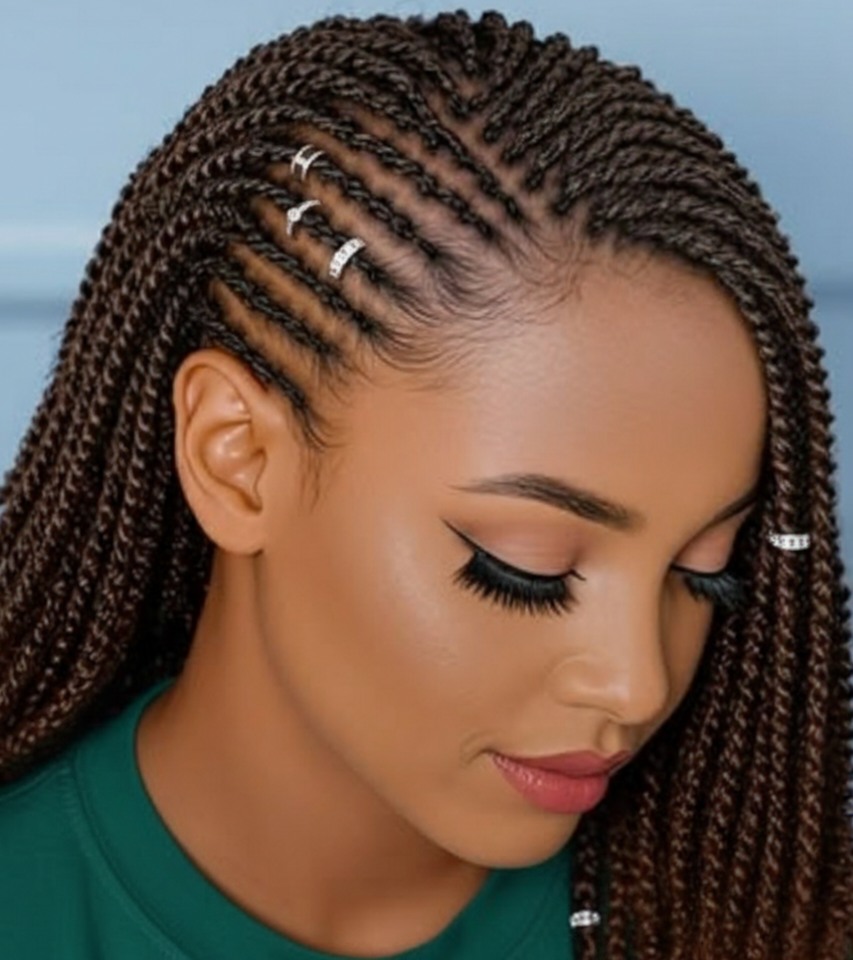 Side Braids & Cornrows